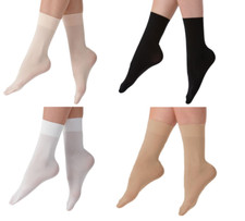 Silky Dance 2 Pairs Essential Ballet Socks |  Children & Adult Size | 4 Colours