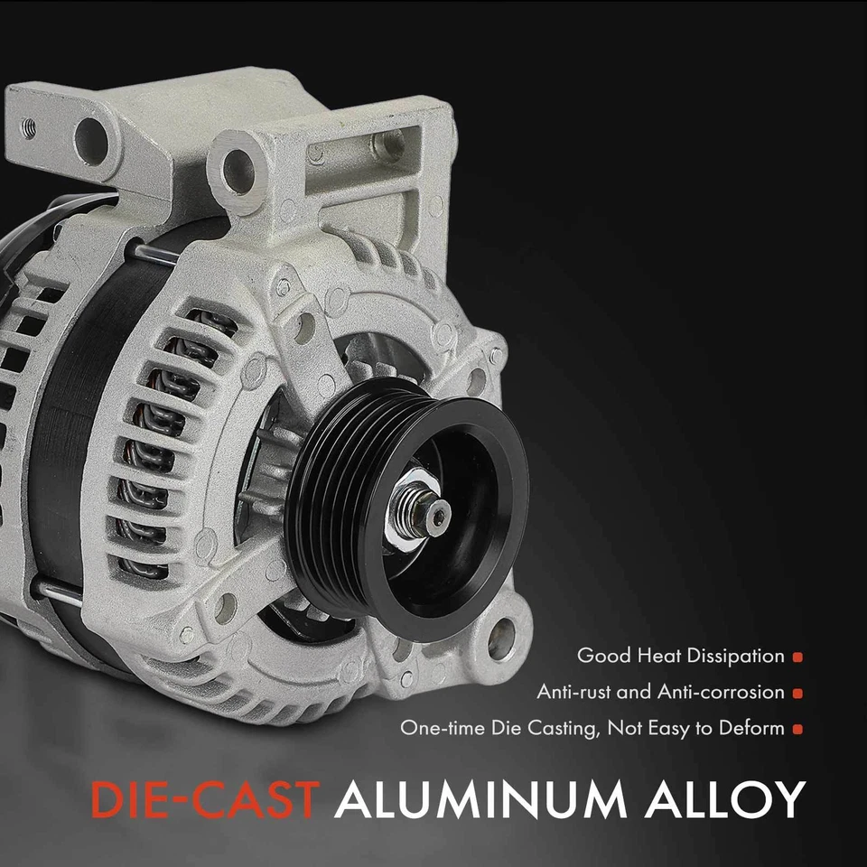 Alternador para Suzuki Grand Vitara 2009-2010 V6 3.2L 130 Amp 12V polea de 6 ranuras Foto 4 de 4