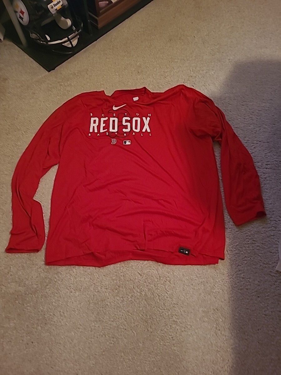 boston red sox nike long sleeve