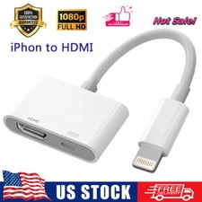 HDMI Adapter 1080P For iPhone Sync Screen Digital Audio AV Converter for HDTV