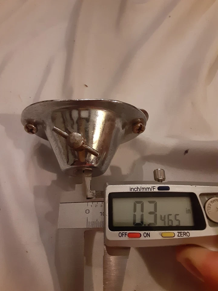 1x Soporte/montaje en pierna o brazo, cromo, GP Grooves Percusión Niños Bajo, usado Foto 4 de 4