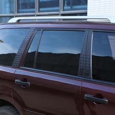 Us Flag Aluminum Alloy Window Center Pillar Trim Panel For Honda Pilot 2003-2008