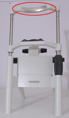 Heidelberg Engineering HRT II 2 Halter Ständer mit Gebrauchtsspuren