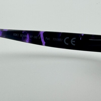 Maui Jim Japan MJ433-28T KOKI BEACH 56-16-130 Purple Tort Sunglasses Frame 12803 Maui Jim Japan MJ433-28T KOKI BEACH 56-16-130 Purple Tort  main image 4