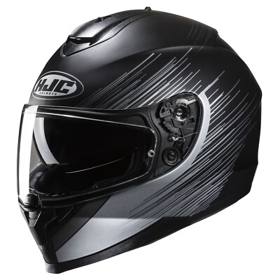 HJC C70 Sway Sun Shield Motorcycle Helmet Sun Screen Gray XXL 2XL DOT USA