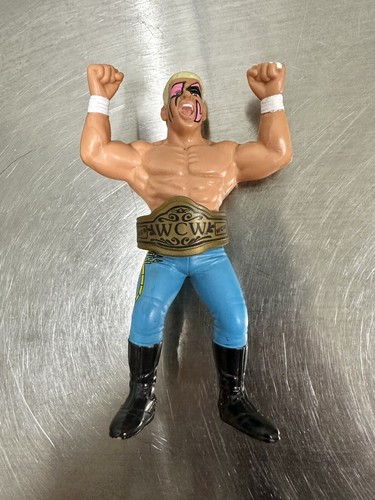 Vintage 1990 WCW Galoob Sting WITH BELT Wrestling ...