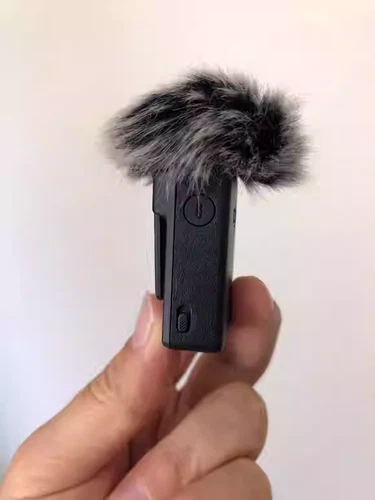 Original DJI Pocket 2 Wireless Microphone Transmitter with Windscreen (2.4GHz) - Picture 3 of 9