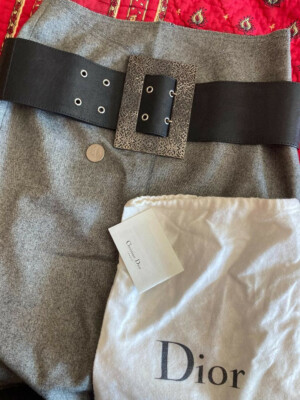 DIOR Runway Coat Belt NWOT - Double buckle 90cm (Large) can adjust to M/S DIOR Runway Coat Belt NWOT - Double buckle 90cm (Large) can  main image 3