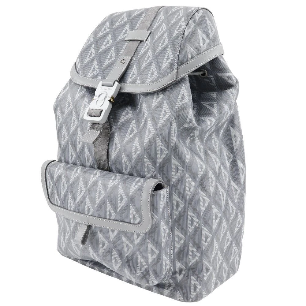 Sac à dos Christian Dior HIT THE ROAD 1ESBA021 PVC gris homme authentique