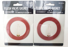 Lot of 2 Everbilt 1005 135 634 Flush Valve Gaskets Fits Mansfield 210 211