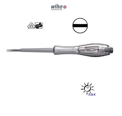 Wiha Spannungsprüfer  255-11 Länge 140mm SoftFinish-Griff  , m.Ansteckclip