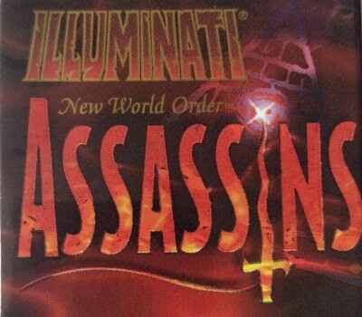  ASSASSINS CARD GAME Illuminati   Kartenspiel STEVE JACKSON NEW WORLD ORDER ᕔ    
