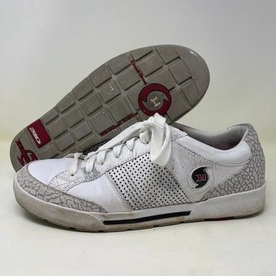 Y2K 310 Motoring Hurricane Sneakers Mens 12 White Vintage Racing Shoes READ