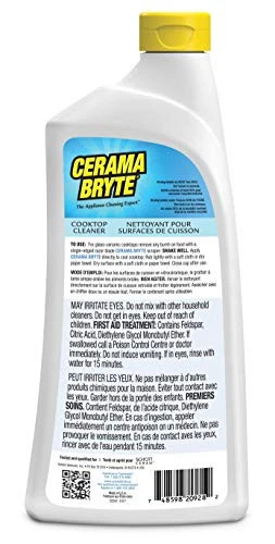 Cerama Bryte 28 Ounce Cooktop Cleaner for Glass Ceramic Stovetops - Image 3 of 4
