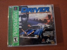 Driver (PlayStation 1 PS1) VGC CIB Complete w/ Reg Card & Tested - Ships Fast