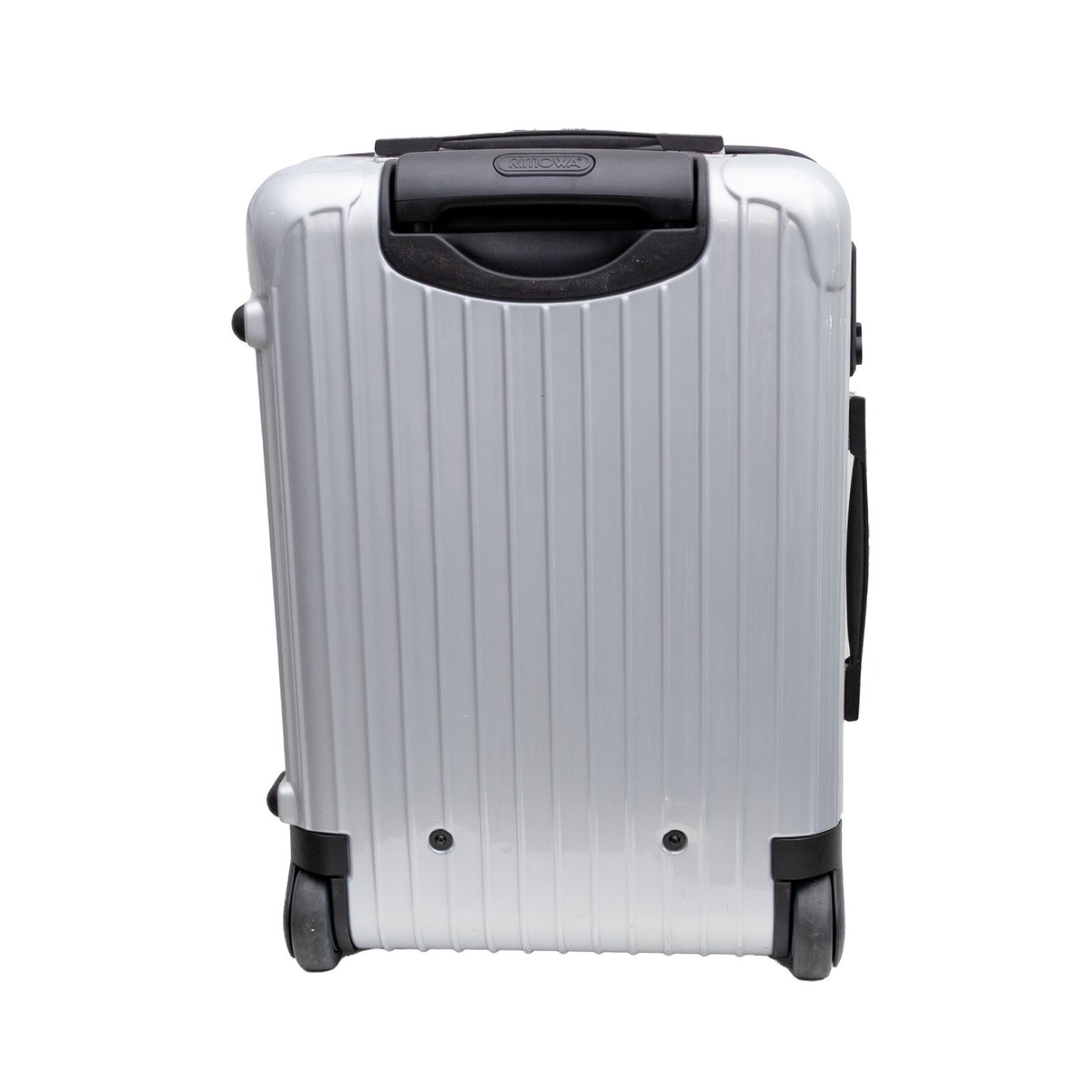 Rimowa Lufthansa Cabin Carry On Suitcase Silver Hard Shell 2 Wheel 