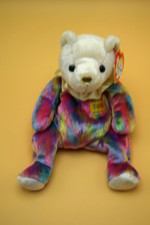 2001 Ty Beanie Baby Happy Birthday June White w/Ruffles NWT