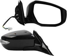 Right Passenger Side Door Mirror Compatible with Nissan Altima 2013-2018 Heat...