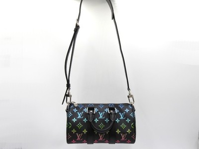 ルイ・ヴィトン LOUIS VUITTON Monogram Iridescent Keepall Bandouliere 25 Hand Bag