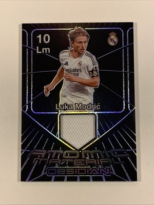 2024-25 Panini Obsidian - Atomic Material Luka Modric #AM-LMO /199 (MEM)