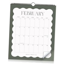 Aesthetic 2026 Wall Calendar - Runs Until December 2026 - The Perfect Modern