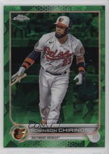 2022 Topps Chrome Update Sapphire Edition Green 13/75 Robinson Chirinos pe8