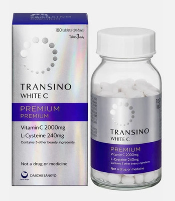 【 Transino White C Premium 】180 Tablets 30days Japan