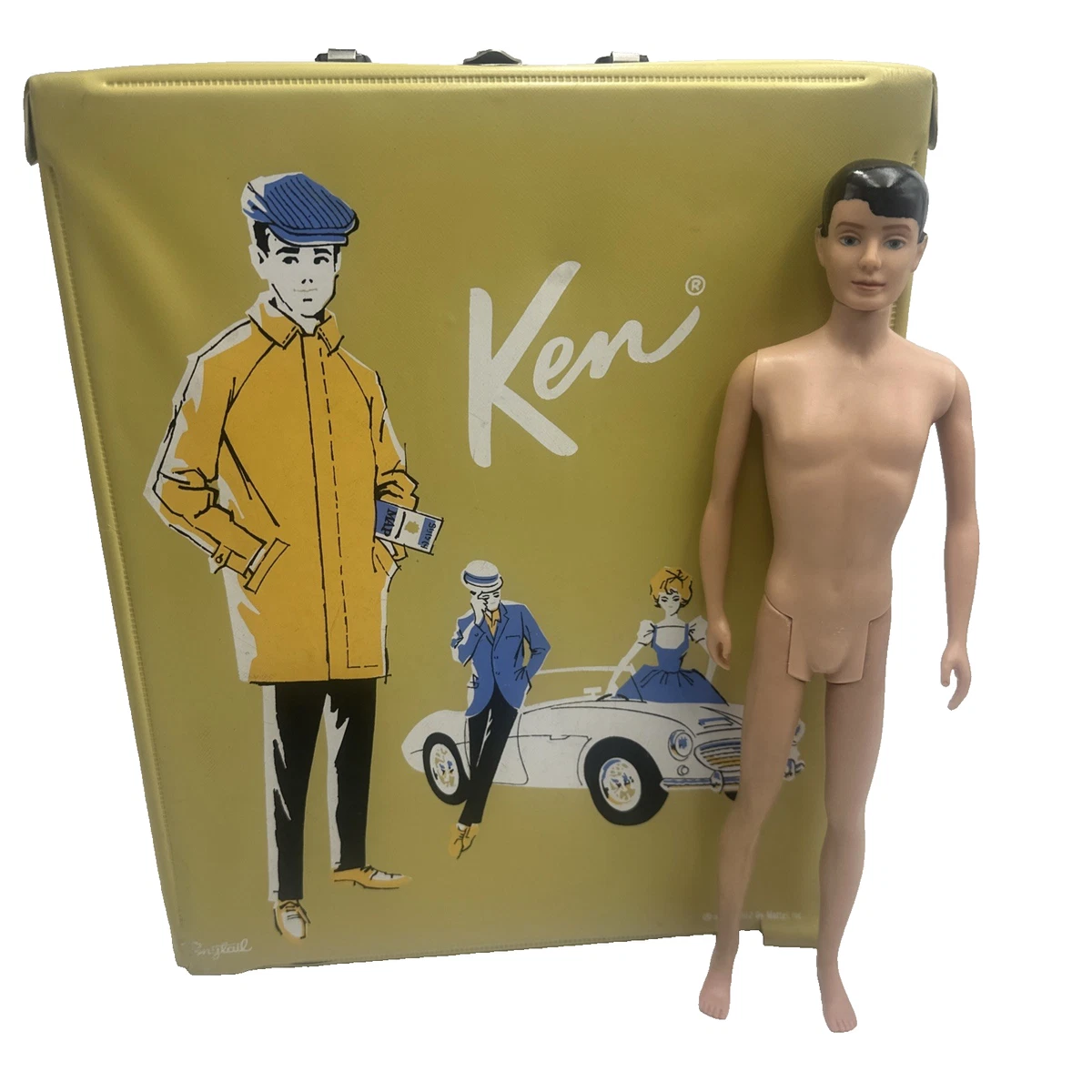 Accessoire Pack Vintage Ken Pour Barbie – 1962 – Fabriqué Au Japon – Mattel