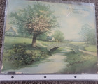 VINTAGE ADVERTISING PAPER PICTURE  S.A.JOHNSON CLOTHING CO.  ROCKFORD ILLINOIS — photo 1