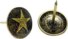 Upholstery Tacks, Furniture Nails for 150 PCS, Dark Antique Brass