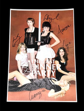 THE LAST DINNER PARTY SIGNED 12x18 BAND POSTER PRELUDE TO ECSTASY AUTOGRAPH 2