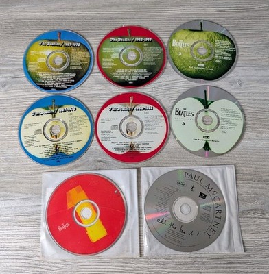 The Beatles CD Lot 1962 1966 1967 1970 Anthology 3 Paul McCartney Best Hits