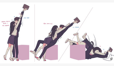 Anime hyouka girls boys 2d simple background long hair Play Gaming Mat Desk