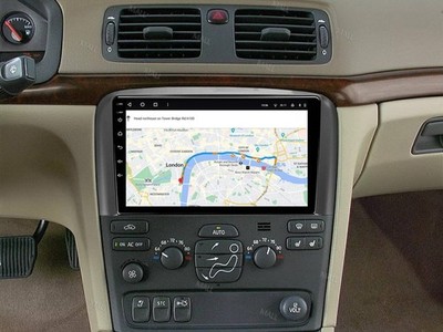 2+64G CAR STEREO RADIO FOR VOLVO S80 2004-2008 CARPLAY ANDROID15 GPS SWC SAT NAV