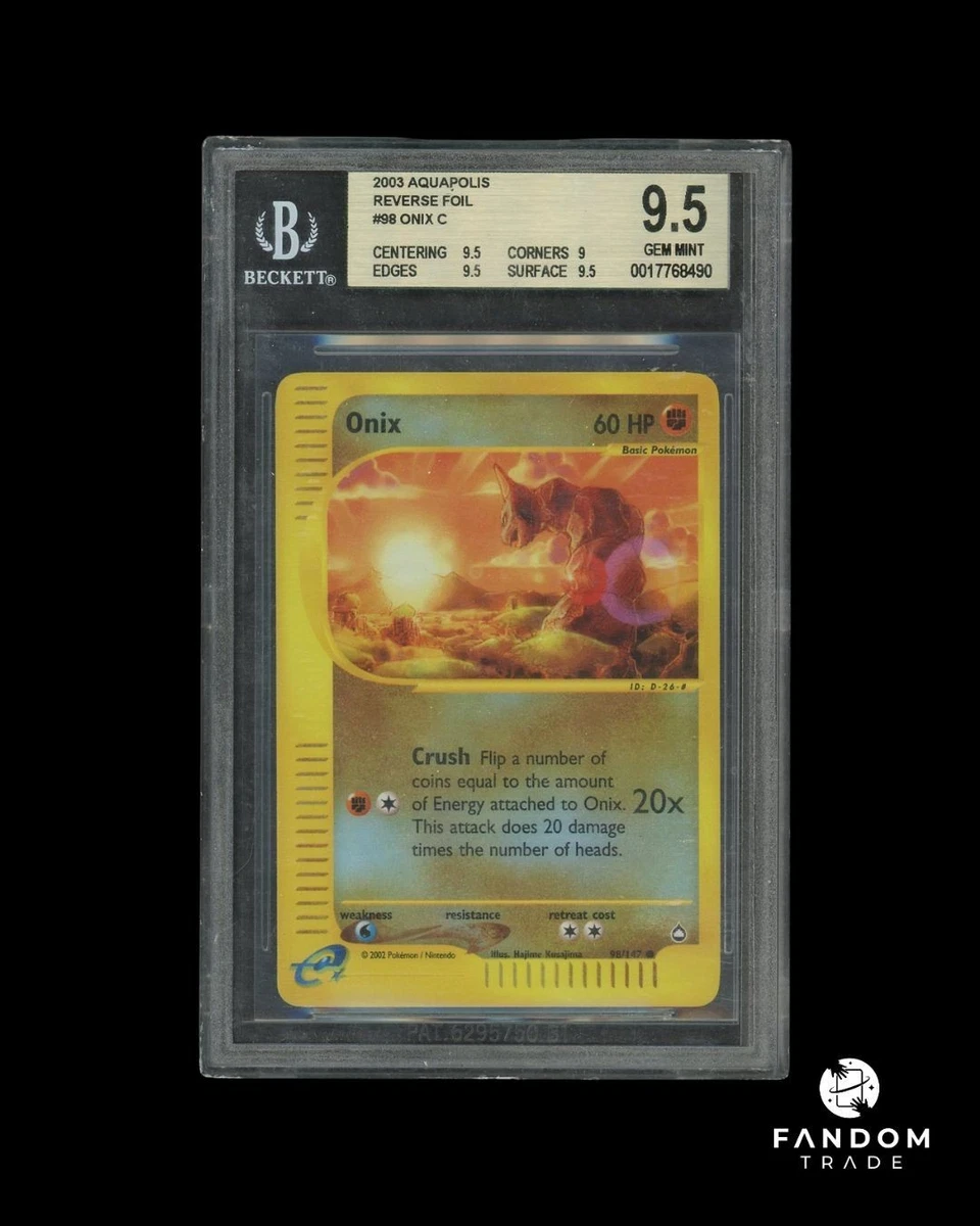 Pokémon TCG Beckett Grading Services (BGS) 9.5 Graded Collectible