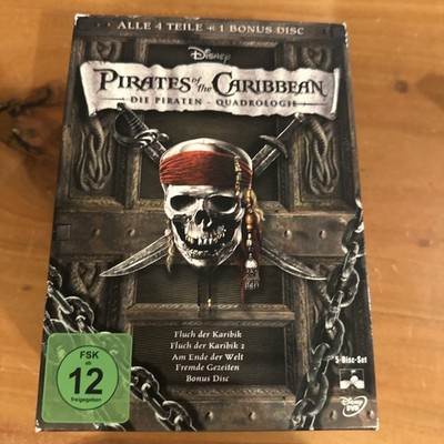 Pirates of the Caribbean 1-4 Collection - Die Piraten-Qua... | DVD | Zustand gut