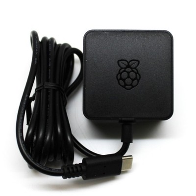 Raspberry Pi Official USB-C Power Supply Model: KSA-15E-051300HU BLACK
