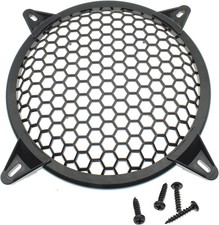2 Pack 12 Inch Speaker Grills Subwoofer Grill Waffle 12-2pcs, Black