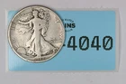 1918-S SEMI KEY DATE 50C WALKING LIBERTY SILVER HALF DOLLAR RAW-4040