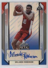 2021 Leaf Metal Red White & Blue Rainbow 1/10 Orlando Robinson #BA-OR1 Auto v7j