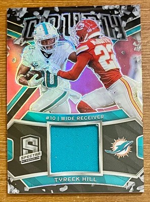 2024 Panini Spectra Prizm Crush Tyreek Hill CRU-THL 84/99 Miami Dolphins Patch