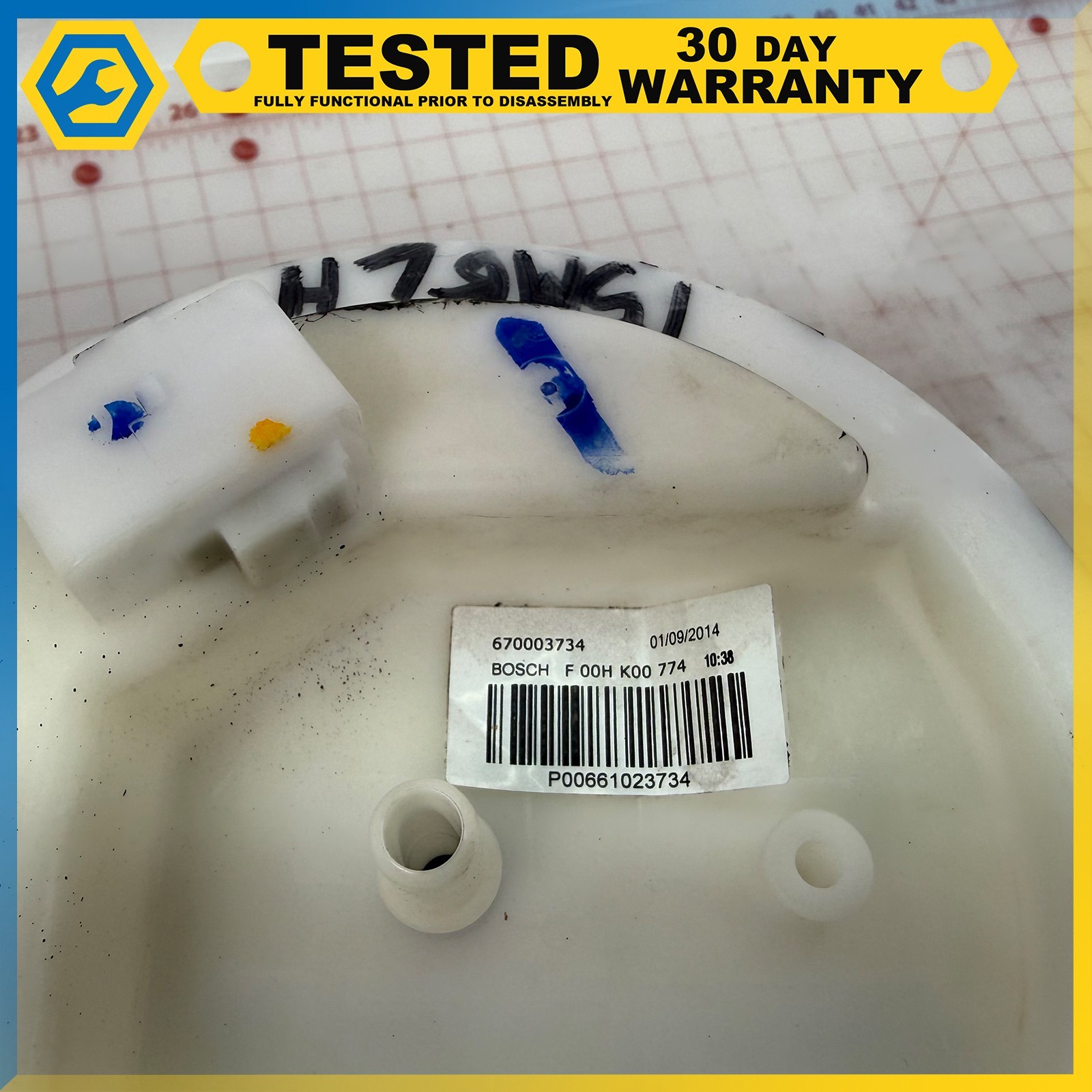 14-17 MASERATI GHIBLI QUATTROPORTE 3.0L LEFT FUEL PUMP MODULE ASSEMBLY OEM