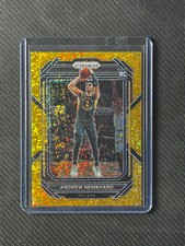 2023 Panini Prizm Basketball Andrew Nembhard #227 Gold Pulsar RC /24 Rookie