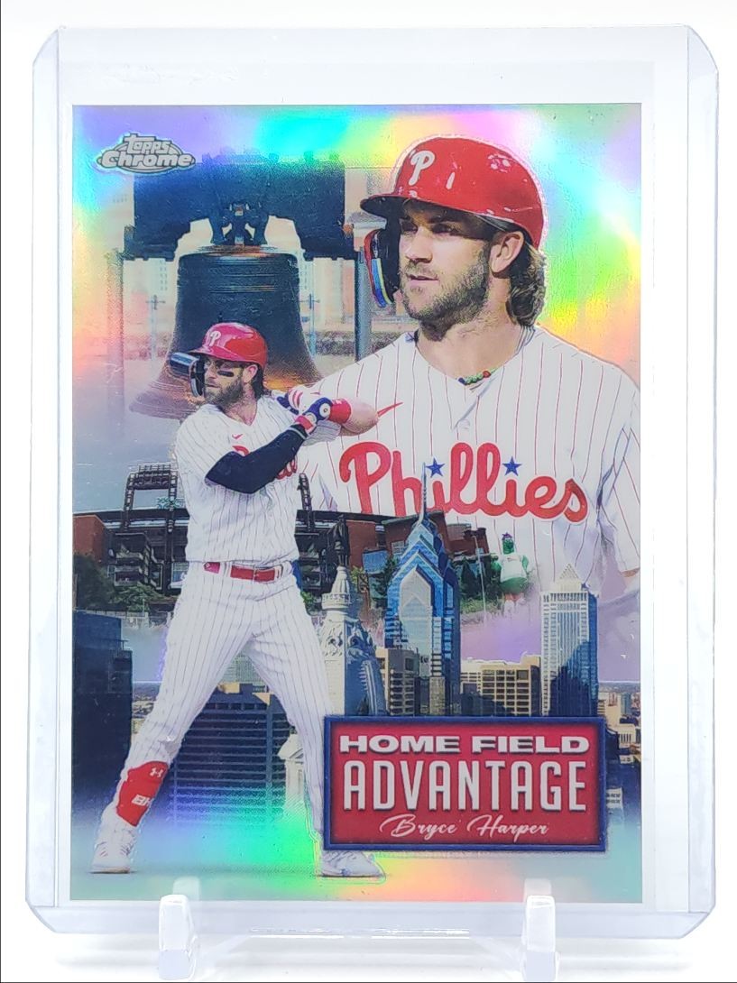BRYCE HARPER 2024 TOPPS CHROME UPDATE HOME FIELD ADVANTAGE SP Q4147