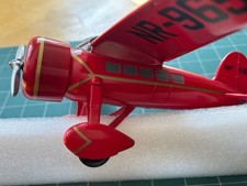 Amelia Earhart Vega Lockheed Tail Dragger Plane Metal NR-965-Y 11x8x4in