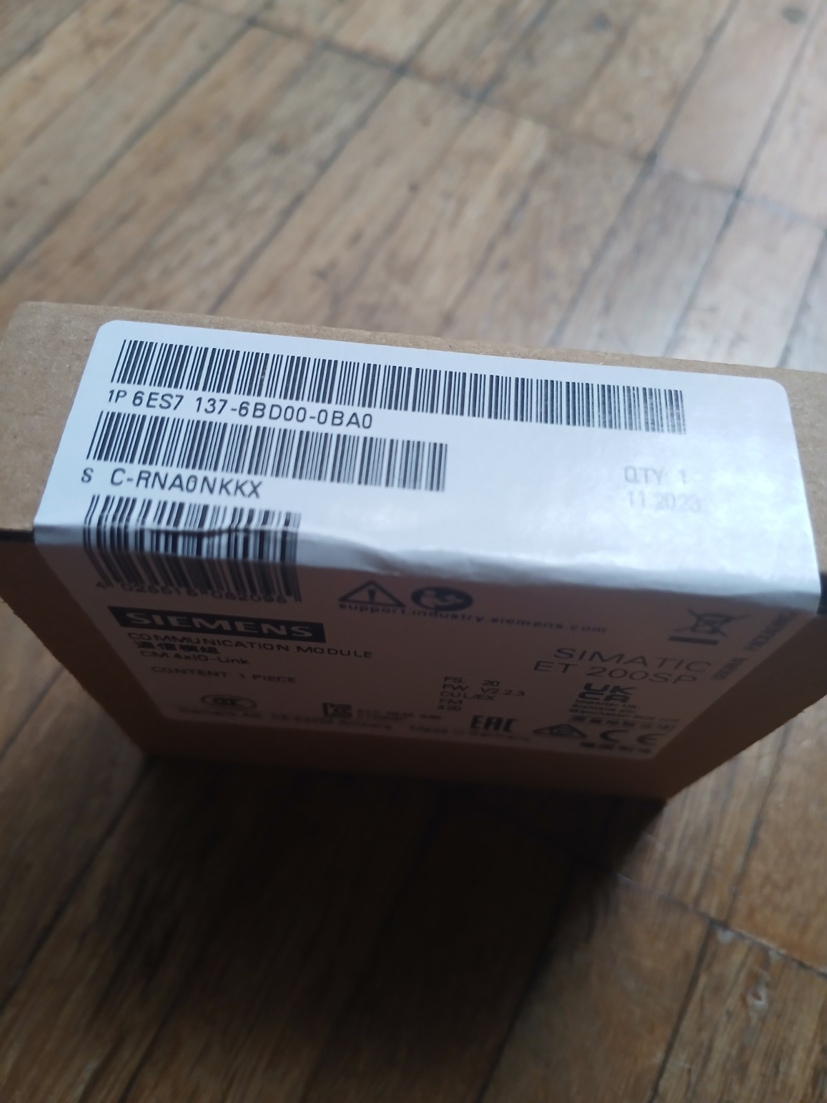 Siemens SIMATIC ET 200SP CM 4xIO-Link Communication Module IO-Link Master New Original Packaging image 2