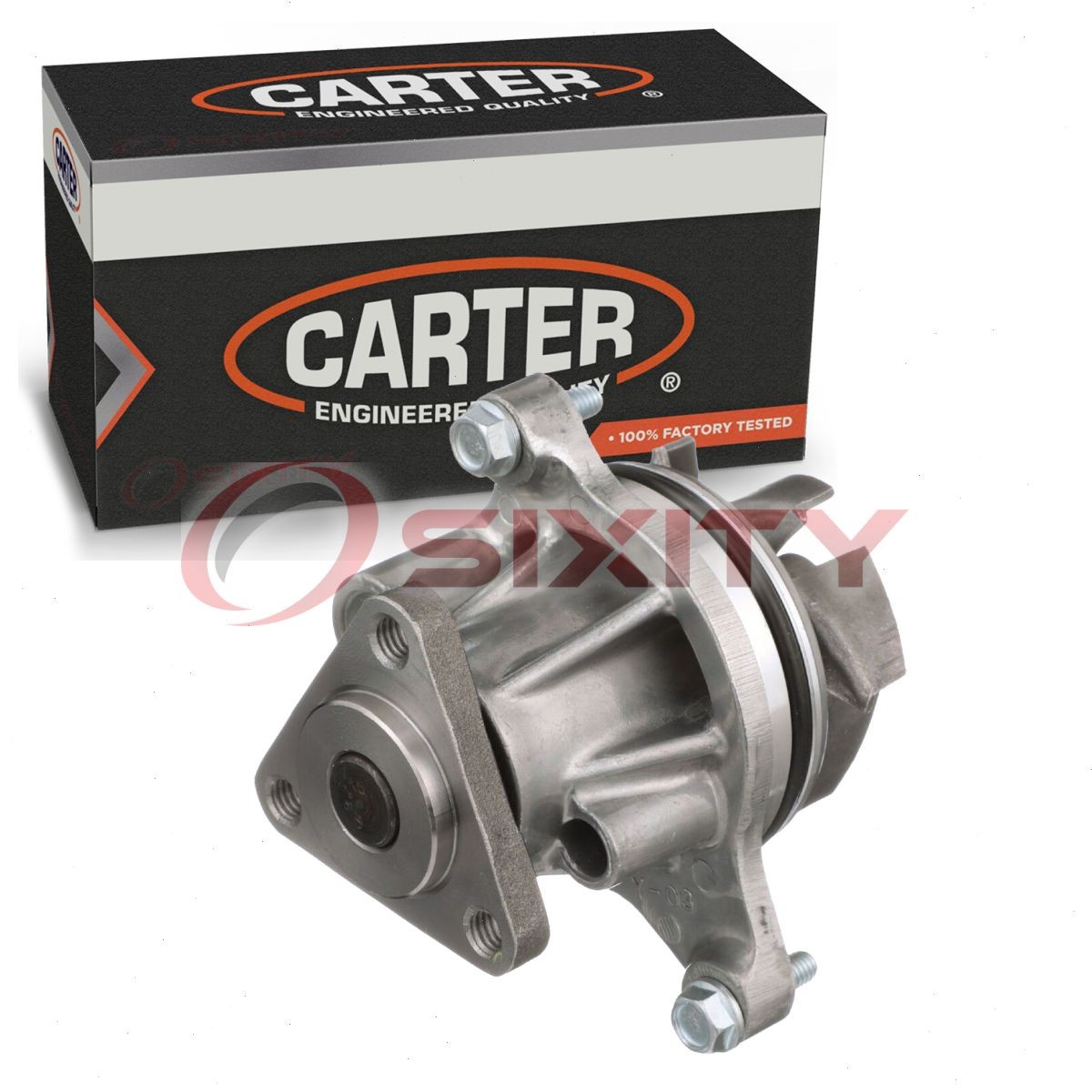 Carter RapidFit Engine Water Pump for 2004-2013 Mazda 3 2.0L 2.3L 2.5L L4 dg