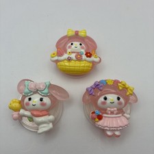 My Melody Floral Flat-back Charm Phone Grip/Phone Holder-Super Cute