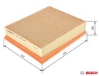 Luftfilter für LAND ROVER Range Rover Defender Discovery BOSCH 1 457 433 549