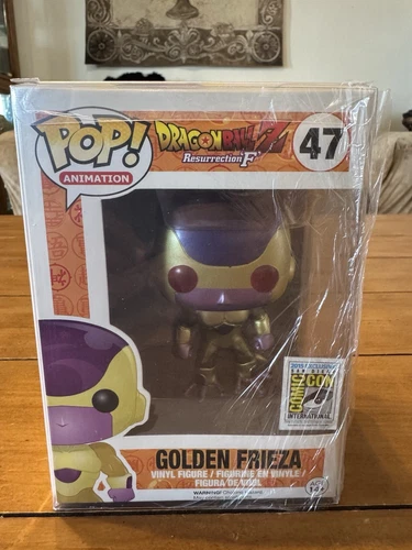 Funko Pop! Dragon Ball Super Golden Freezer (Ojos Rojos) #47 SDCC 2015 Exclusivo